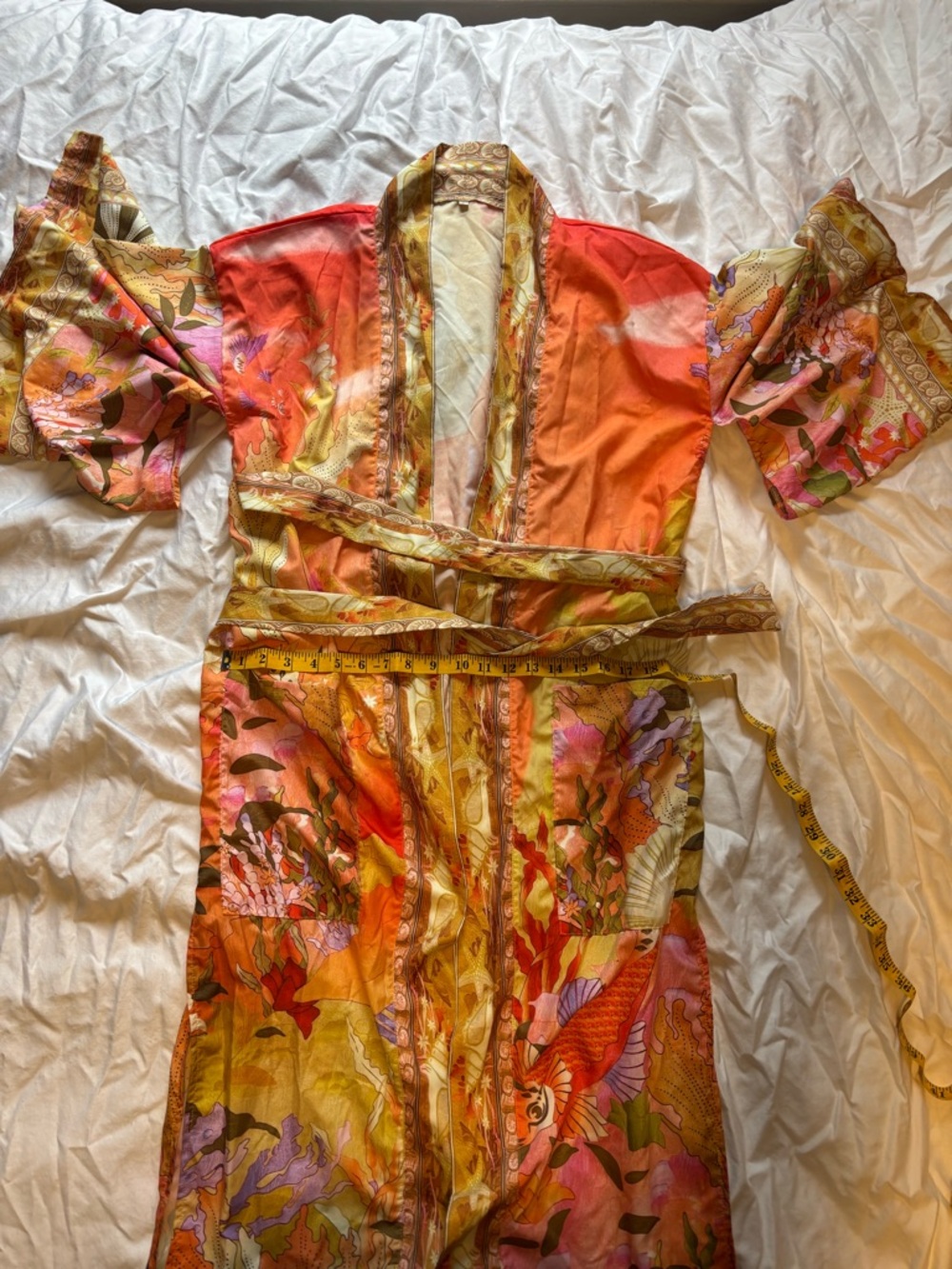 Lightweight Mermaid Print Robe - Picture 4 of 7